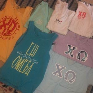 BUNDLE Chi Omega Shirts